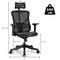 Costway Ergonomic High Back Mesh Office Chair Adjustable Swivel Computer Chair